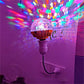 💡 RGB Rotating Disco Bulb – Colorful Party Lighting