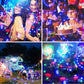 💡 RGB Rotating Disco Bulb – Colorful Party Lighting