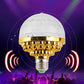 💡 RGB Rotating Disco Bulb – Colorful Party Lighting