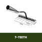 🔥🔥HOT SALE 50% OFF🔥🔥Carbon Steel Weed Rake with 5/6/7/8 Teeth for Garden
