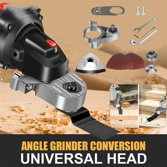 🔥🎁🎁Angle Grinder Converter Set, Angle Grinder Converter Universal Head Adapter, Carbon Steel Angle Grinder to Multi-Tool Converter🔥🔥