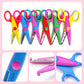 ✂️ Kids Safety Art Scissors Set – Fun, Creative & Safe for Little Hands 🎨✨