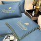 Washable, cooling 4-piece bed linen