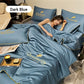 Washable, cooling 4-piece bed linen