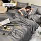 Washable, cooling 4-piece bed linen