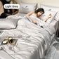 Washable, cooling 4-piece bed linen