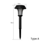Solar Mosquito Repellent Lamp Stake