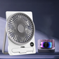 🔥Hot Sale 50% OFF🔥Powerful Breeze Slim Card Fan - 6 Speed, USB Charging and Cell Phone Holder