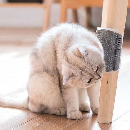 🐱 Cat Self-Grooming Brush – Massage & Collect Loose Hair