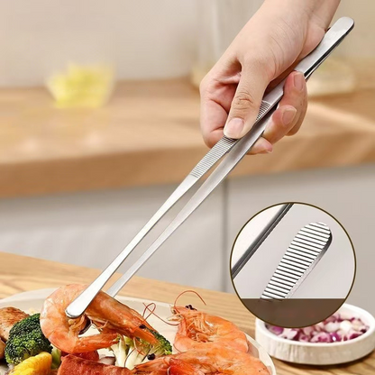 🍖 Multi-Purpose Stainless Steel Tongs – Grip, Flip & Serve with Ease 🔥