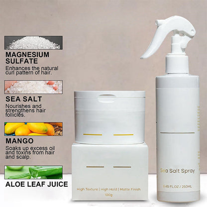 Hair Styling Spray & Cream Set