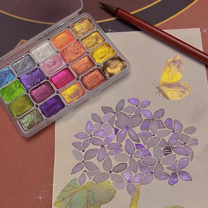 🎄🎁Christmas Hot Sale 50% OFF🎄20 Colours Watercolor Painting Set