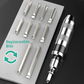 Industrial Grade Impact Screwdriver & Bits Set with Portable Storage Case