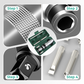Industrial Grade Impact Screwdriver & Bits Set with Portable Storage Case