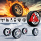 🚗59% OFF NOW! ✨ 🔥 Solar-Powered RV/Trailer TPMS w/4 Sensors & LCD for Live Tire Pressure/Temp