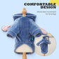 🐶 Cartoon Pet Clothes – Soft Warm Two-Leg Outfit for Everyday Wear