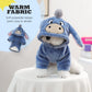 🐶 Cartoon Pet Clothes – Soft Warm Two-Leg Outfit for Everyday Wear