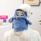 🐶 Cartoon Pet Clothes – Soft Warm Two-Leg Outfit for Everyday Wear