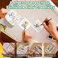 Top Christmas gift 2026 🎅 XenGro mini portable sticker printer, mini thermal printer with 3 paper rolls, Bluetooth inkless print pods, pocket label printer, suitable for creative children