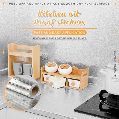 ✨ Aluminum Kitchen Sticker – Protect Your Surfaces From Mess & Stains 🏠