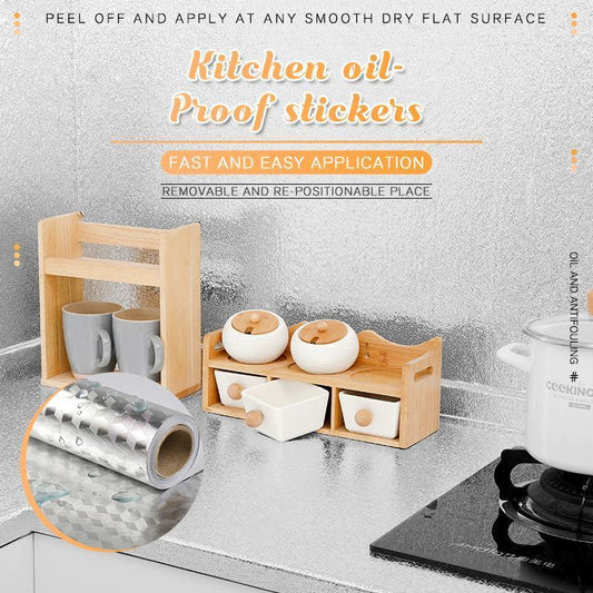 ✨ Aluminum Kitchen Sticker – Protect Your Surfaces From Mess & Stains 🏠