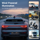 Car Shark Fin Wind Decorative Light