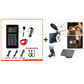 ✨🎤 Portable Handheld Live Sound Card (Voice Changer): Multifunctional Effects + Noise Cancellation – Stream from Anywhere!