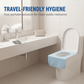 🚽 Disposable Toilet Seat Covers – Extra Coverage & On-the-Go Hygiene