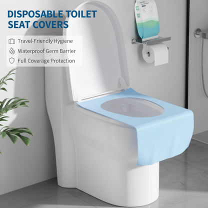 🚽 Disposable Toilet Seat Covers – Extra Coverage & On-the-Go Hygiene