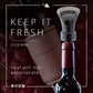 🍷 2-in-1 Wine Stopper – Seal & Pour With Ease