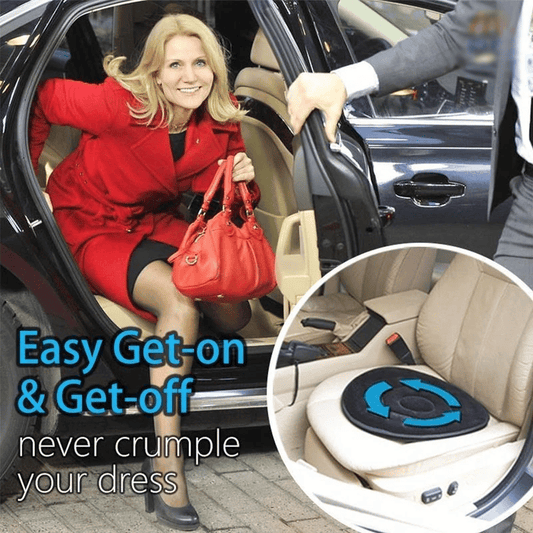 🏆LAST DAY SALE 49% OFF!!⚡50K+ SOLD! Almost Gone-💥💺360° Rotating Seat Cushion😌 Lumbar Support & Pressure Relief 🚗