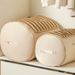 Cylindrical Roll-Up Quilt Storage Bag with Zipper