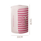 Cylindrical Roll-Up Quilt Storage Bag with Zipper