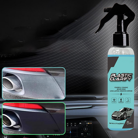 🔥 Buy 2 Get 1 FREE – LAST DAY SALE! 🔥 Car Plastic Restorer, Quick Polish for Color Restoration & Protection on Car Panels, Tires & Dashboards, Easy to Use, Long-Lasting Protection, Car Detailing Products 🚗✨