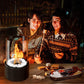 🔥 50% OFF! 🏠 Glass & Metal Tabletop Fireplace – Portable, Smoke-Free for Indoor & Outdoor Use, With Ethanol Burner & Cozy Decorative Accentuator for Your Home ✨