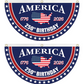 ✨ 50% OFF NOW! 🎉 250th Anniversary USA Fan Flag – Semi-Circle Design, Vibrant Print & Durable Polyester
