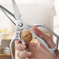 ✂️Multi-Functional Heavy Duty Kitchen Shears -FallFreshness- Stainless Steel Kitchen Shears, Sharp Silver Meat Scissors, Dishwasher Safe,  Poultry Shears, Japanese Cooking Scissors for Food, Chicken Bones, and Turkey