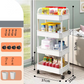 Mobile Kitchen Storage Organizer Rack