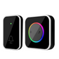 Wireless Doorbell with 45 Chimes & 7‑Colour LED – IP44 Waterproof, 90dB, 100‑260V Plug‑and‑Play