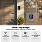 Wireless Doorbell with 45 Chimes & 7‑Colour LED – IP44 Waterproof, 90dB, 100‑260V Plug‑and‑Play