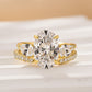 💍 Adjustable Rhinestone Ring Set – 2-in-1 Sparkling Stackable Jewelry