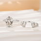 💍 Adjustable Rhinestone Ring Set – 2-in-1 Sparkling Stackable Jewelry