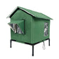 🐱 Elevated Outdoor Cat House | M/L Shelter