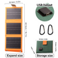 🔋 LIMITED TIME: 50% OFF! 🏆Portable Solar Panel with USB Charging
