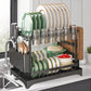 🔥 50% OFF🍽️2-Tier Dish Drying Rack with Drainboard
