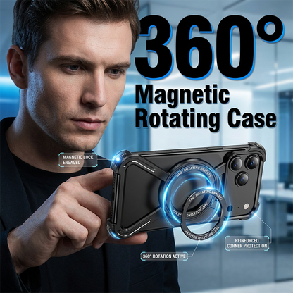 360° Magnetic Rotating Case