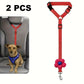 🏆 Last Day Special Price ＄9.99! 🔥Buy more save more🎁2-in-1 Dog Car Seat Belt & Walking Leash