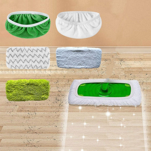 🧹 Reusable Mop Pad – Washable Microfiber Floor Cleaning Replacement