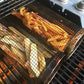 Stainless Steel Rotating BBQ Grill Basket – 360° Grill Korf for Vegetables, Fries, Shrimp & Small Snacks