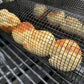 Stainless Steel Rotating BBQ Grill Basket – 360° Grill Korf for Vegetables, Fries, Shrimp & Small Snacks
